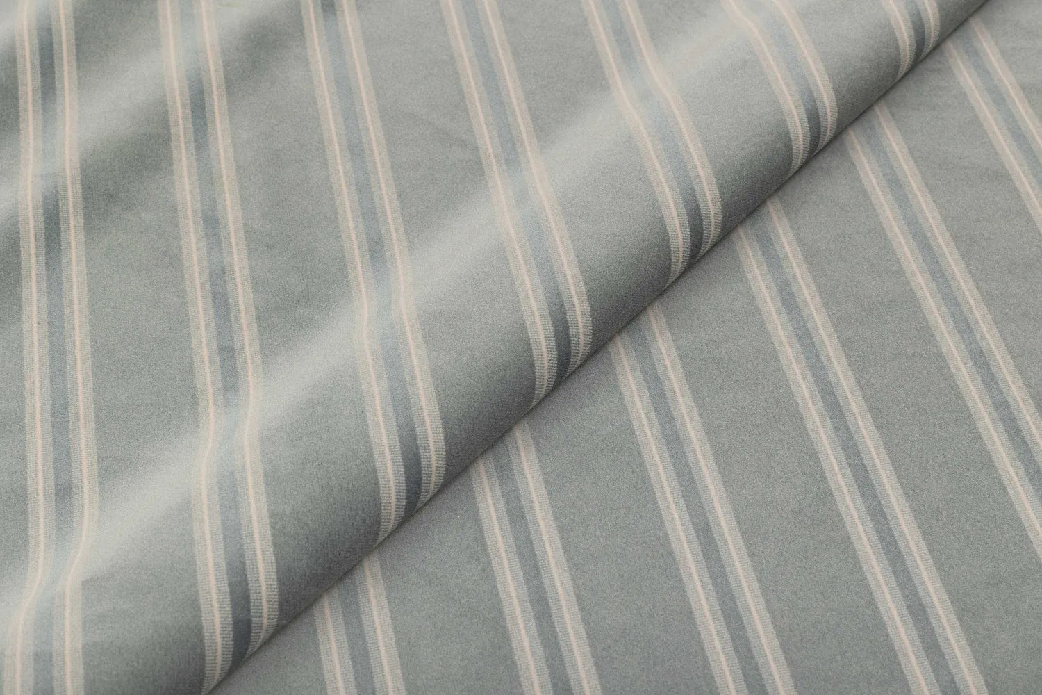 TRACK STRIPE DUCK EGG 